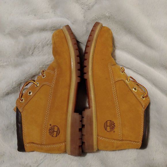 Timberland Chukka Nellie Nubuck Wheat boots women 8M - Picture 6 of 14